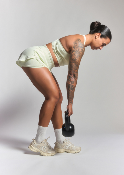 Treino de inferiores com kettlebell